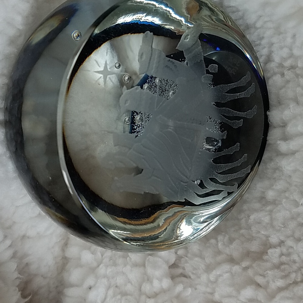 3 Wise Men Paperweight - Caithness, Scotland